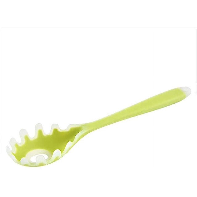 Servidor de Pasta de Silicona, Pinzas de Cuchara de Tenedor de Espagueti, para Verduras, Fideos