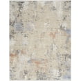 thumbnail image 2 of Nourison Modern Abstract Abstract Beige Grey 8'6" x 11'4" Area Rug (9x11), 2 of 8