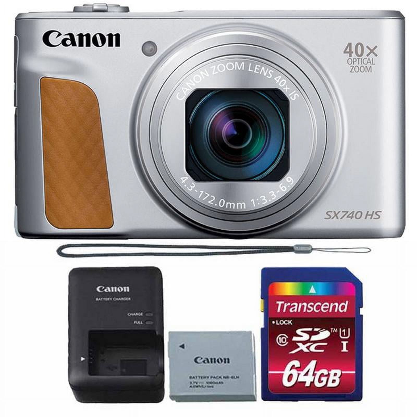 Canon PowerShot SX740 SH シルバー Canon PowerShot SX740 HS Digital Camera (Silver) | Bedfords.com