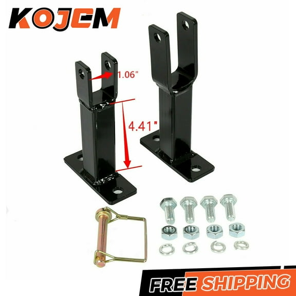 Kojem Single Trimmer Rack Weed Eater Rack, Lockable String Trimmer Rack Holder, for Open Trailers for Weeder/ Extended Trimmer Edger/ Straight Shaft Weed