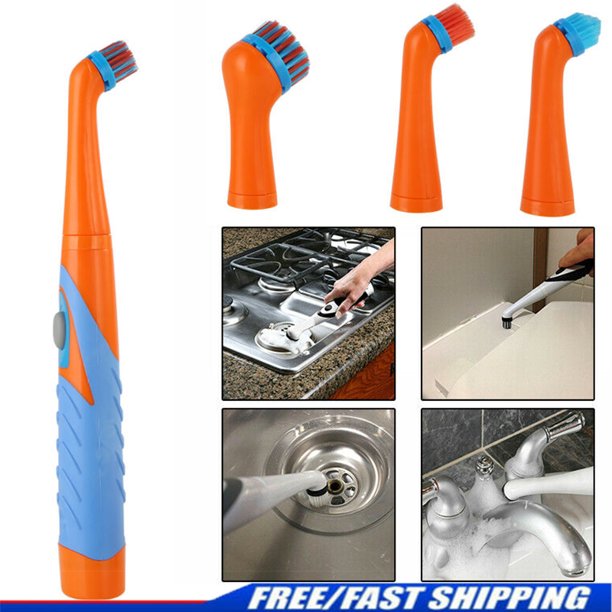4 in 1 Electric Cleaning Brush Household Cleaner Brush Toilet Bowl