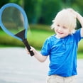 thumbnail image 3 of 1 Set of Beach Racket Toy 2-in-1 Rackets Outdoor Sports Exercise Game Toys with Balls for Kids (2PCS Rackets 1PC Tennis 1PC Badminton 1PC Ocean Ball), 3 of 6