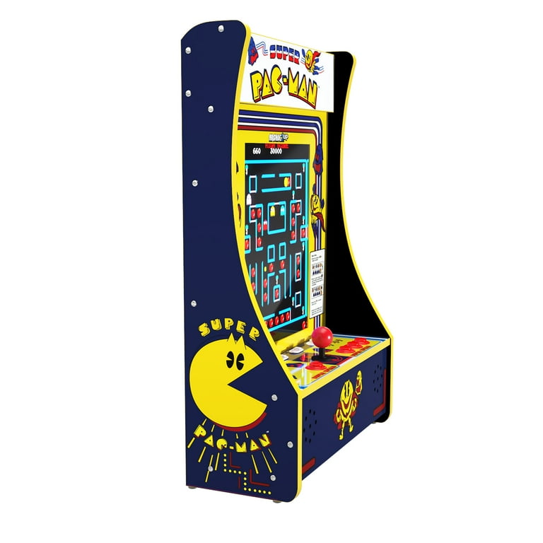 Arcade1UP Super Pac Man 10 Games in 1 Video Game Partycade