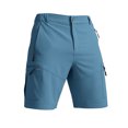 thumbnail image 4 of Mens Golf Shorts Relaxed Fit Stretch Business Casual Short Button Elastic Waist Bermuda Workout Short, S, 4 of 8