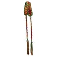 thumbnail image 3 of Diadema bohemia de punto para mujer, ideal para fiestas de disfraces y adolescentes. verde, 3 of 8