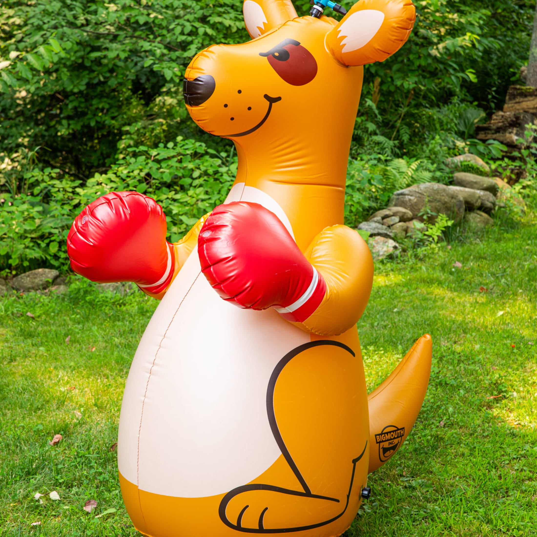 BigMouth Inc. 60 Inch Boxing Kangaroo Inflatable Sprinkler for Lawn