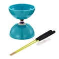 thumbnail image 3 of Jouet Diabolo Balle avec Bâtons Diabolo Flexible Triple Roulement Classique Bleu, 3 of 8