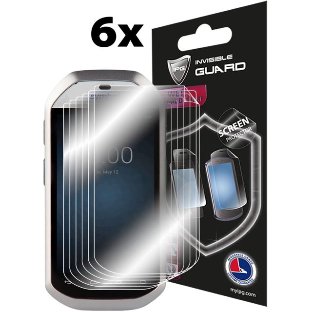 IPG Compatible w Zebra MC40 MC40-HC Protecteur d'Écran Portable pour Ordinateur 6 Unités Garde Invisible à Vie Libre