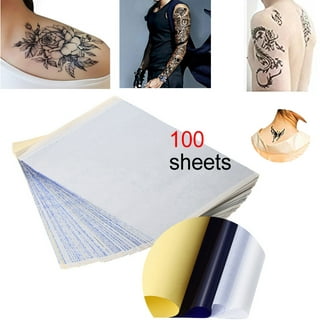 TUPARKA 120 Sheets Carbon Copy Paper with 5 PCS Embossing Stylus,Black  Transfer Paper Tracing Paper for Tracing on Wood,Fabric Tattoo Stencil Copy  Accessory in 2023