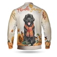 thumbnail image 2 of Happy Thanksgiving Newfoundland with Turkey Pumpkins Autumn Vibes All Over Print 3D Baseball Jacket Newfie Dog Lover Gifts Bomber Jacket Softball - 12018, 2 of 6