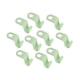 thumbnail image 2 of Naiovety Paquete de 10 perchas resistentes para ahorrar espacio en armarios, gorras y abrigos, resistentes y prácticas Almacenamiento y organización del hogar Verde 5x2 cm, 2 of 6
