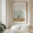 thumbnail image 5 of Lifeguard, Santa Cruz 02 - Santa Cruz California Photography Oak Framed Wall Art Print 16 x 20 inches, 5 of 12