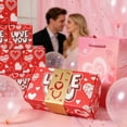 thumbnail image 5 of TIELUTT Surprise for And Notes Up for Birthday Anniversary Valentine Celebration Long Christmas Wrapping Paper Glitter Wrap Fall Wrap Christmas Wrapping Paper And Ribbon Newspaper Wrap, 5 of 5