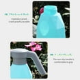 thumbnail image 4 of Rociador automático de jardín de 2 l, planta eléctrica, botella de spray Mister, regadera de mano US Tomshoo Azul/Tipo 2, 4 of 7