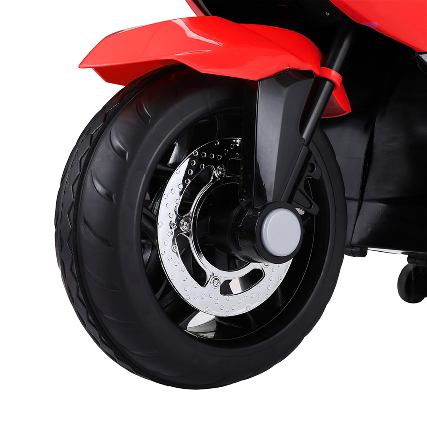 CIPACHO 12V Battery Powered Kids Ride on Police Motorcycle, Electric Car Toy with Training Wheel, Red CIPACHO 12V Battery Powered Kids Ride on Police Motorcycle, Electric Car Toy with Training Wheel, Red
