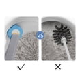 thumbnail image 6 of Disposable Toilet Bowl Cleaner Wand Set with Wall Mount Holder - Toilet Cleaning System Includes Replaceable Fresh Scent Brush Heads and Concealed Storage for Bathroom Cleaning Supplies, 6 of 8
