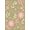 Green, Pattern 3, variant on ODIKA 8'x10' Olive Pink Blossom Harmony Vintage Floral Washable Area Rug Charming 70s Inspired Design with Elegant Motifs for Living Room, Under Sectional, Family , Durable, Non-Slip