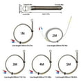 3 4 5M Wire Thermocouple Temperature Sensors High Temperature Probe 4mm ...