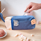 thumbnail image 4 of Estuche para lápices- Accesorios- Bolsas de almacenamiento, Bolsas de papelería, Bolsas de cosméticos- Papelería linda Adepaton CPB-US-XD143-1, 4 of 5
