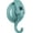 Lake Blue, variant on Heavy Duty Vacuum Suction Cup Hooks, Lake Blue Plated Polished Super Suction for Kitchen Bathroom, 1 Pack