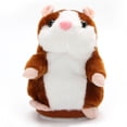 thumbnail image 2 of Cheers.US  Talking Hamster Toy,Cute Talking Nod Hamster Mouse Record Chat Pet Plush Toy Gift Exercise Hands-On Ability, Thinking and Brain Development for Kids, 2 of 12