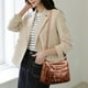thumbnail image 5 of Bolso de Hombro para Mujer de Piel Sintética Suave y Lavada - Multicremallera, Espacioso, de Gran Capacidad, para Uso Diario, Viajes, Trabajo y Compras (Negro, Marrón, Rojo), 5 of 6