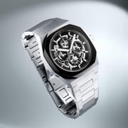 Discovery Drake Triple Calendar Skeleton Automatic Raven Depth