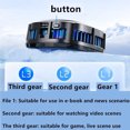 thumbnail image 4 of Peggybuy Magnetic & Back Clip RGB Mobile Phone Radiator for Tiktok Live Streaming (Dark Grey), 4 of 7