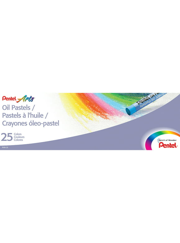Pentel Oil Pastel 25-Color Set