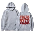 thumbnail image 6 of MuXi Women's Oversized Letter Print Hoodie Soft Pullover Sweatshirt Casual Loose Fit Comfortable Daily Wear (Grey,XXXL), 6 of 6