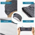 thumbnail image 3 of Schlaf Kopfhörer Ohrstöpsel - Navly Kabellos V5.0 Sport Stirnband Kopfhörer mit Ultradünnen HD Stereo Lautsprecher,Perfekt für Sport, Seitenschläfer, Flugreisen, Meditation und Entspannung Vhermosa WL-00010, 3 of 7