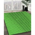 thumbnail image 3 of Ahgly Company Machine Washable Indoor Round Transitional Green Area Rugs, 8' Round, 3 of 7