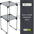 thumbnail image 4 of Locker Organizer and Accessories Kit, includes Mesh Locker Shelf and Magnetic Pen Holder, Suitable for School, Work, Kitchen and Bathroomn (Pack of 4, 4 of 9