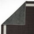 thumbnail image 3 of Playa Rug Machine Washable Area Rug With Non Slip Backing - Stain Resistant - Eco Friendly - Family and Pet Friendly - Everest Geometric Modern Bordered Brown&Creme Design 2'2''x6', 3 of 8