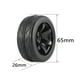 thumbnail image 4 of 4 piezas de neumáticos de goma universales con tuercas de tornillo para 1/10 todoterreno RC modelo de piezas de accesorios de actualización Sunnimix  Neumáticos de rueda, 4 of 8