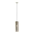 thumbnail image 4 of Decmode 37086 Contemporary Silver Metal Pendant Light 6" x 60", 4 of 4