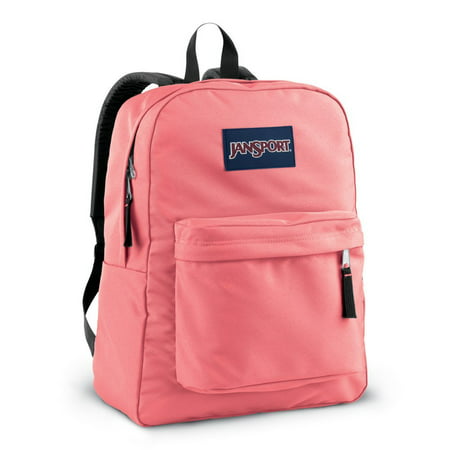 JanSport - Jansport Backpack - Coral Sparkle - Walmart.com