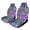 Color-3, variant on Cactus Pattern Purple Car Seat Covers Pack of 2 Universal Front Seat Protective Cover