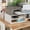 White, variant on YQ JENMW Desktop Printer Stand with 2-Tier Open Storage Shelves,Printer Shelf and Desk File Organizer for Home Office,Black