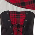 thumbnail image 5 of Women's Traditional Scottish Plaid Dress Highland Renaissance Reenactment Christmas Outlander Gown, 5 of 8