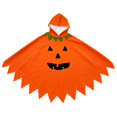 thumbnail image 4 of Toddler for Boys Pumpkin Unisex Hooded Cape Girls Dress up Clothes Boys Halloween Outfit 12-18 Months, 4 of 5