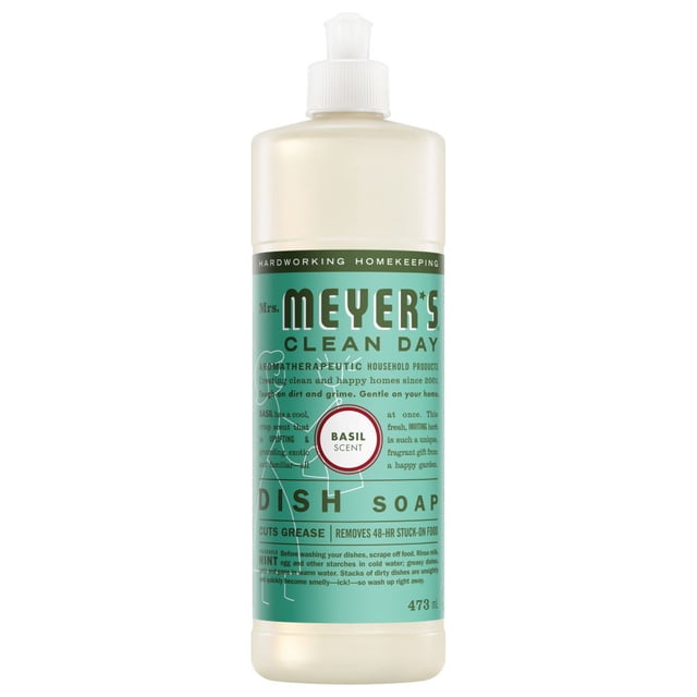 Mrs. Meyer's Clean Day Dish Soap - Basil