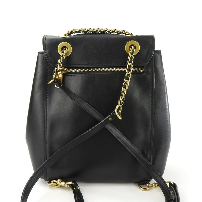 Coach shingled chain backpack