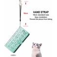 thumbnail image 3 of Wallet Case for Samsung Galaxy A23 4G/5G, Cat Dog Cartoon Cute Style with ID Card Holder PU Leather Flip Phone Cover for Samsung Galaxy A23 Green, 3 of 13