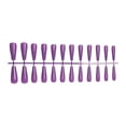 thumbnail image 1 of Fake Nail Set French Style Scratch Resistant Press-on Fingernails Full Cover Removable Trimble Adjustable Manicure Stickers Type 10, 1 of 5