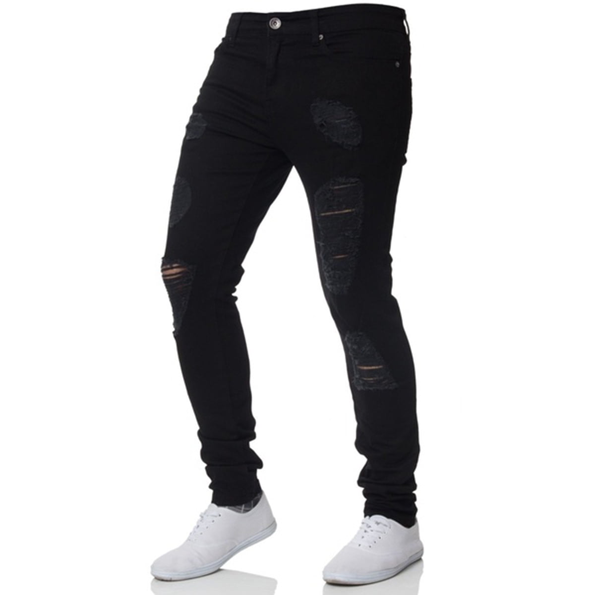 Walmart black ripped jeans Clearance