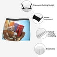 thumbnail image 5 of Kdxio Men's Boxer Briefs with Trip to London Print - Comfortable and Breathable Underwear for Everyday Wear, 5 of 7