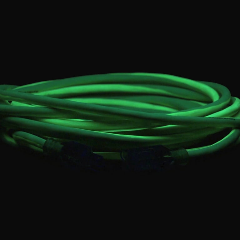 Flexzilla FZ512835 Pro Extension Cord, 12/3 AWG SJTW, 100 ft., Lighted Plug