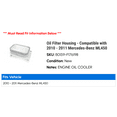 thumbnail image 2 of Filter Housing - Compatible with 2010 - 2011 Mercedes-Benz ML450, 2 of 3