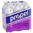 thumbnail image 2 of Propel Zero Calorie Electrolyte Grape Flavored Bottled Water - 16.9 fl oz - 6 bottles, 2 of 5